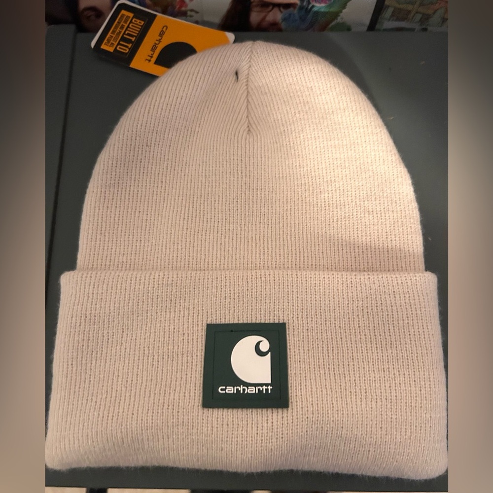 Carhartt Beanie NWT Cream - Adult One Size